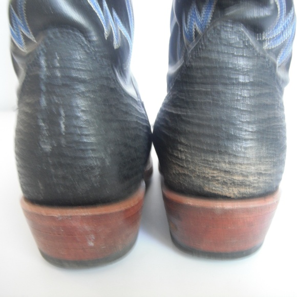 Nocona Shark Skin Boots Sz 8 - Picture 4 of 8